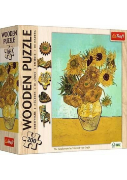 Puzzle drewniane 200 Słoneczniki TREFL