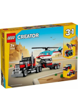 LEGO(R) CREATOR 31146 Ciężarówka z platformą i hel..