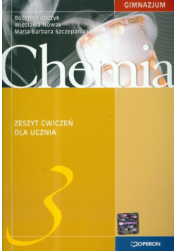 Chemia 3 zeszyt ćwiczeń