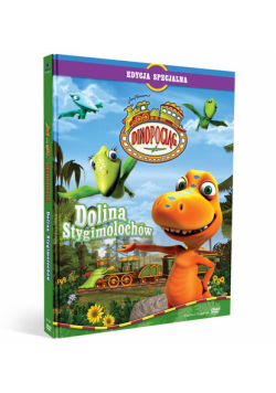 Dinopociąg - Dolina Stygimolochów Książka + DVD