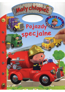 Mały chłopiec Pojazdy specjalne Naklejki Duża plansza
