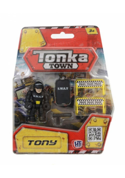 Tonka Town Tony policjant S.W.A.T Figurka z akcesoriami