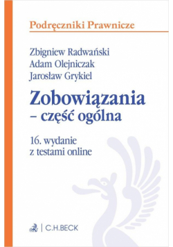 Zobowiązania - część ogólna z testami online w.16