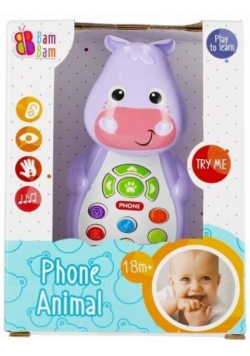 Telefonik hipopotam muzyczny BAM BAM