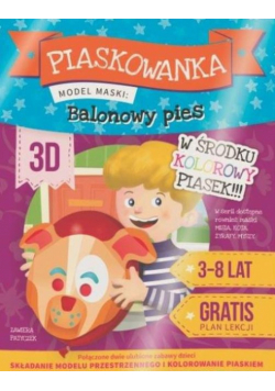 Piaskowanka 3D - Balonowy pies