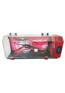 Helikopter zdalnie sterowany 3,5 kanałowy 18cm czerwony