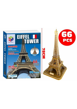 Puzzle 3D Duża Wieża Eiffla 66 elementów