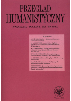 Przegląd Humanistyczny 2023/4 (483)