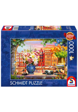 Puzzle 1000 PQ Zobaczyć Amsterdam 112746