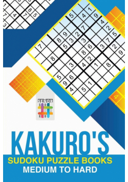 Kakuro's Sudoku Puzzle Books Medium to Hard