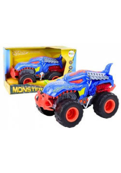 Auto terenowe dinozaur Velociraptor swiatła dźwięk