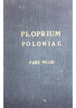 Proprium poloniae