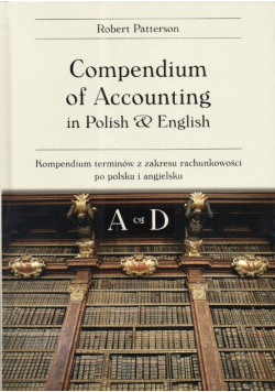 Compendium of Accounting Polish & English A D Tom 4