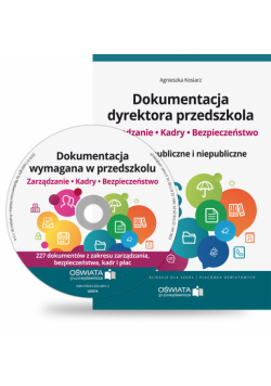 Kosiarz Agnieszka - Dokumentacja dyrektora przedszkola