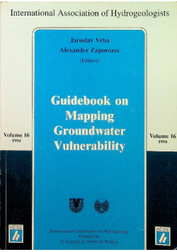 Guidebook on Mapping Groundwater Vol 16