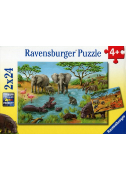 Puzzle Dzika natura 2x24