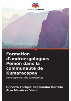 Formation d'androergologues Pemón dans la communauté de Kumaracapay
