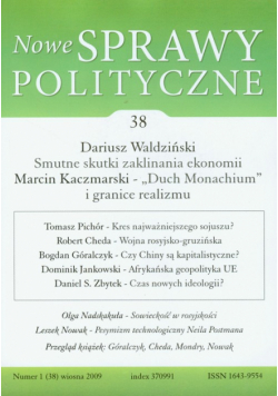 Nowe sprawy polityczne nr 1(38) wiosna 2009