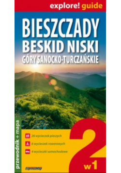 Bieszczady Beskid Niski Góry Sanocko - Turczańskie