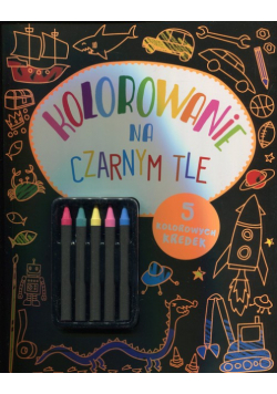 Kolorowanie na czarnym tle