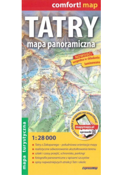 Comfort! map - Tatry 1:28 000