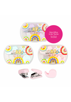 Zestaw biurowy mini Good Feelings 1szt. mix
