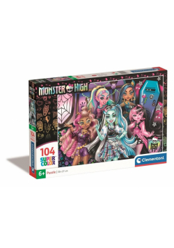 Puzzle 104 Super Kolor Monster High