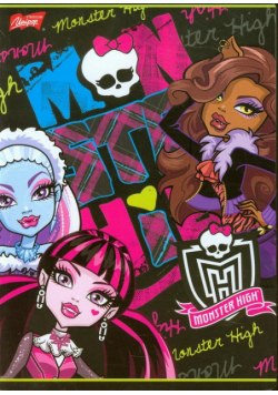 Zeszyt A5 Monster High w linie 32 strony
