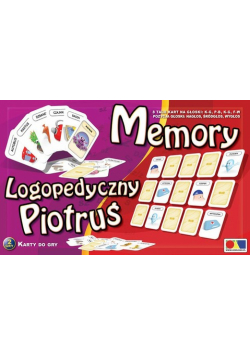 Logopedyczny Piotruś Zestaw 3 Memory