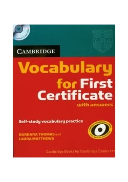 Cambridge Vocabulary for First Certificate with answers z płytą CD