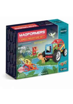 Klocki Magformers Jungle Adventure Set 32