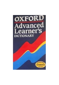 Advanced Learner's Dictionary
