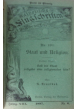 Staat und Religion