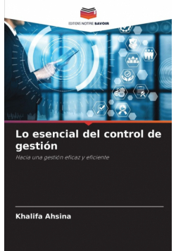 Lo esencial del control de gestión