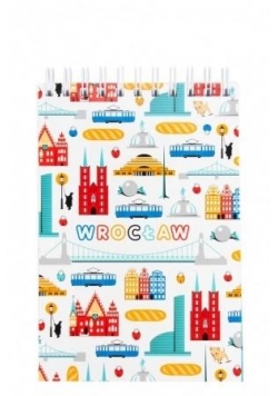 Notes na spirali - A6 Wrocław symble FOLKSTAR