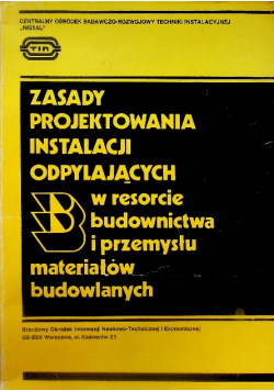 Zasady Projektowania Instalacji Odpylających