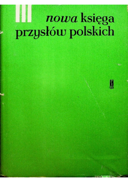 Nowa księga przysłów polskich Tom III