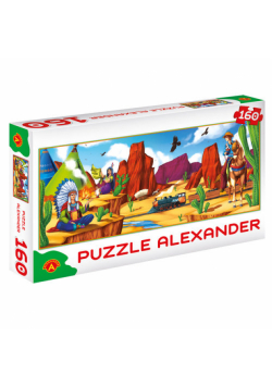 Puzzle 160 Czas kowbojów