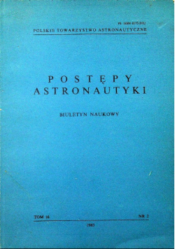 Postępy astronautyki Tom 16 Nr 2