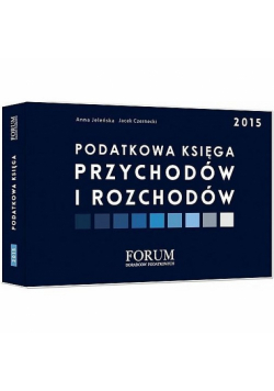 Podatkowa księga przychodów i rozchodów 2015