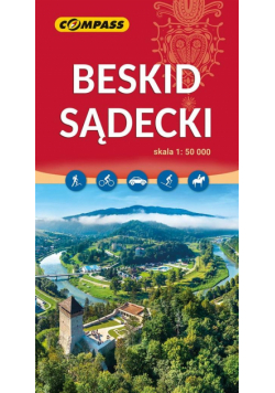 Mapa - Beskid Sądecki 1:50 000