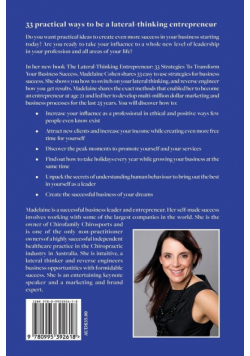 The Lateral-Thinking Entrepreneur - 33 Strategies to transform your business success