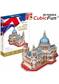 Puzzle 3D Katedra św. Pawła Zestaw XL