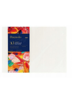 Papier akwarelowy A3 Finenolo 300g/m2 16szt. Biały