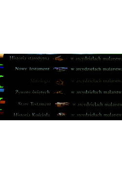 W arcydziełach malarstwa Tom 1 do 6
