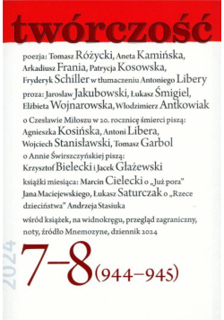 Twórczość 7-8/2024