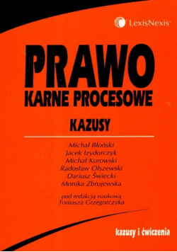 Prawo karne procesowe kazusy