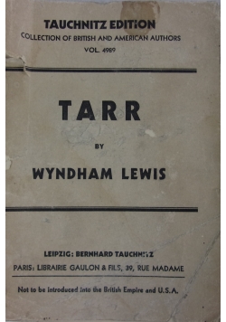 Tarr 1931 r