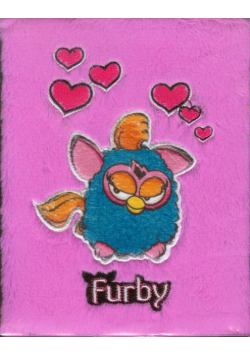 Brulion A5 Furby w kratkę 96 kartek włochacz fioletowy