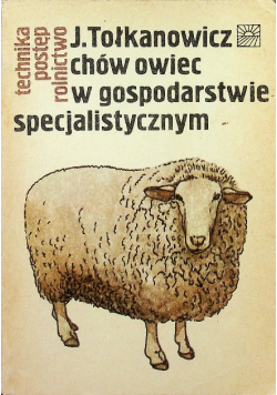 Chów owiec w gospodarstwie specjalistycznym